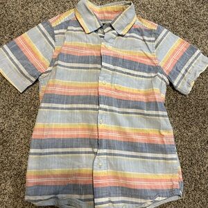 Children’s Place Multicolor Striped Button Down Shirt
